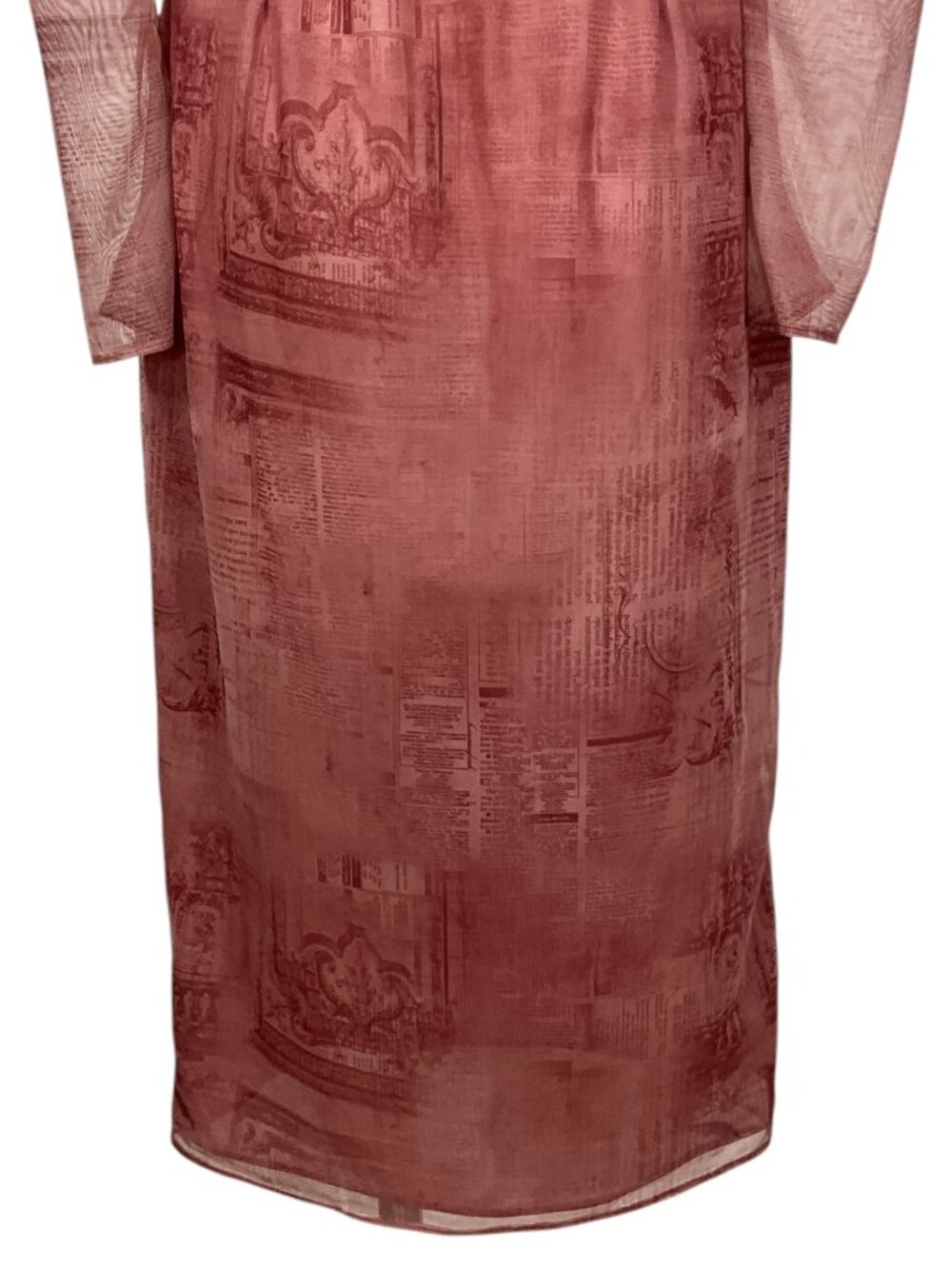 House OF CB Seraphina Corset Dress L Pink Print Bodycon - Picture 14 of 16